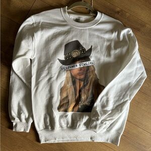 Designer Cowgirl Graphic Sweatshirt